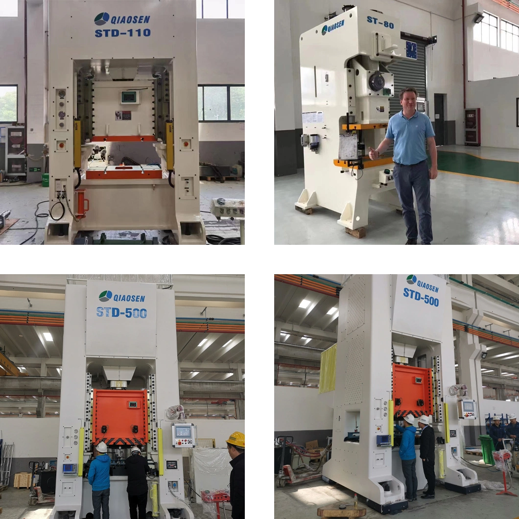 H Frame Single Point Mechanical Power Press Punching Machine for Metal Stamping